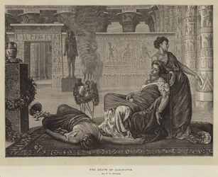 La mort de Cléopâtre